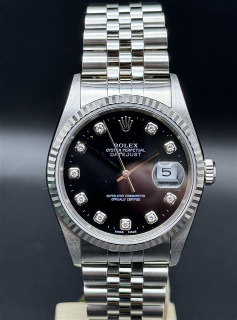 rolex con brillanti datejust|rolex datejust 36 prezzo.